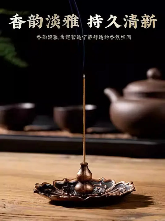 Authentic Natural Pine Resin Incense Sticks – Prosperity & Purification Aromatherapy, with Free Incense Cones – Premium Home Spiritual Incense